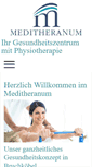 Mobile Screenshot of meditheranum.de